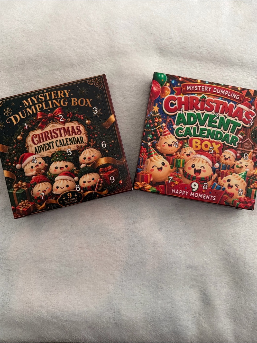 Mystery Dumpling Christmas Advent Calendar Box